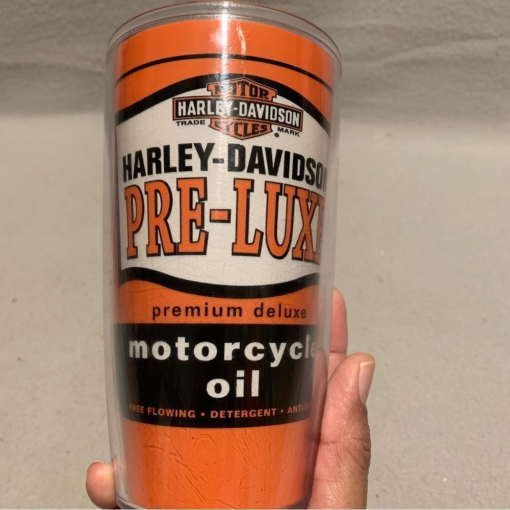 Harley Davidson MotorCycles  PlasticGlass PRE-LUXE Premium Deluxe Motorcycle Oil